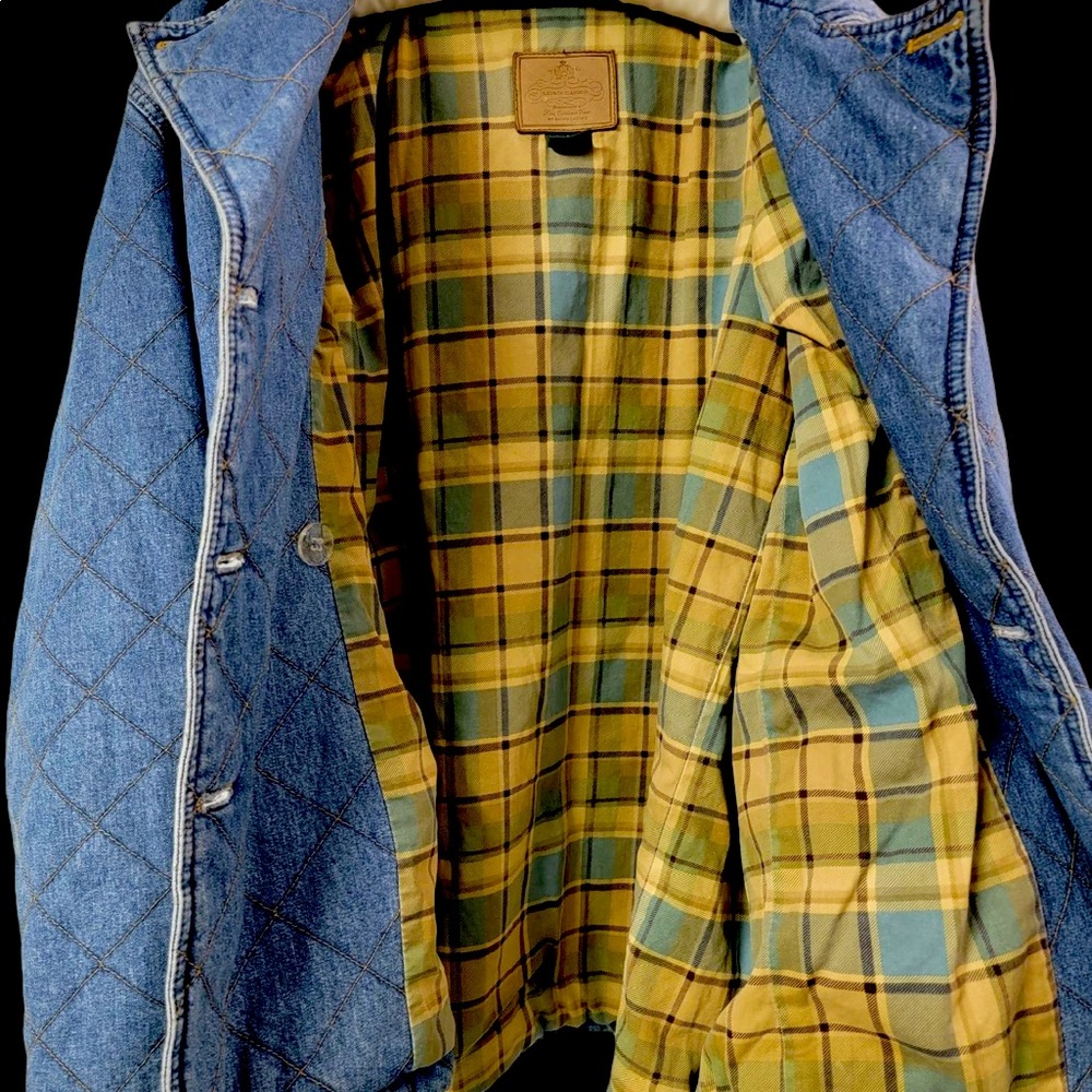 Polo Ralph Lauren Equestrian Denim Quilted Jacket